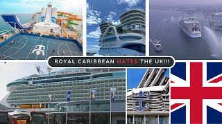 Royal Caribbean HATES the UK cruise market!!!