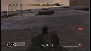 Xbox360 - Cod4 - Showdown solo out of map and prone elevator
