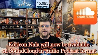SoundCloud Podcast Announcement for Koricon Nala