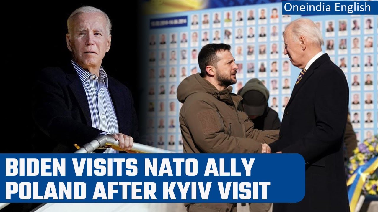 US President Joe Biden Visits Poland After A Surprise Visit To Ukraine ...