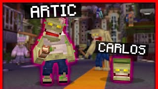 😱 OCURRIÓ un *APOCALIPSIS ZOMBIE* con CARLOS en MINECRAFT