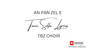 An pan zel e // Tonic Solfa Lyrics