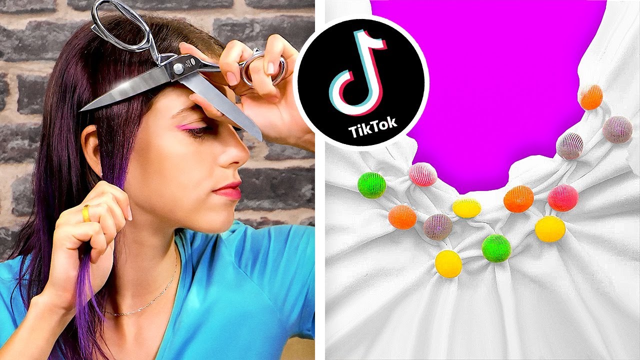 WE KEEP TESTING TIK TOK HACKS FOR YOU || Famous Tik Tok Hacks, Trends ...