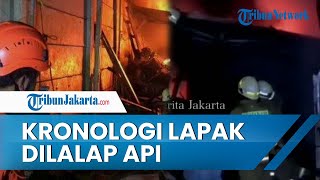 Kronologi Lapak Barang Bekas Seluas 100 Meter di Kebon Pala Terbakar, 13 Mobil Damkar Dikerahkan