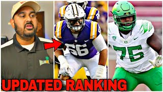 Ranking Top 5 2025 NFL Draft Offensive Tackles in College Football