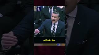 Hegseth Panics After This Question