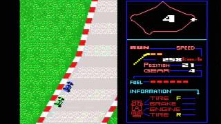 MSX F1 Spirit - Great Britian (cheat)