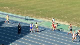 2017年度兵庫県IH_東播地区予選会_男子マイルリレータイムレース決勝4組目