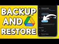 How To Make A Complete Backup & Restore Google Drive Cloud (Quick Guide)