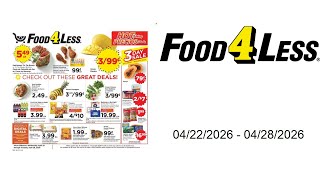 Food 4 Less Weekly Ad - 04/22/2026 - 04/28/2026