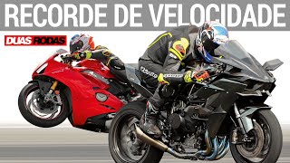 TOP SPEED | KAWASAKI NINJA H2R x DUCATI PANIGALE V4 S