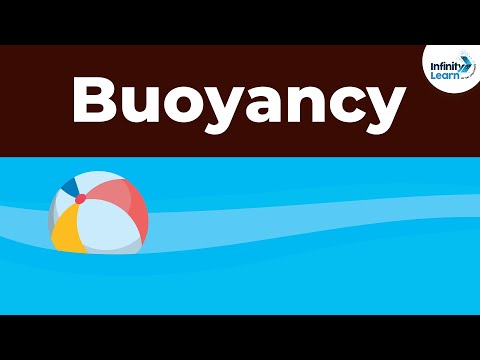 What is the upward push of a liquid on an object?