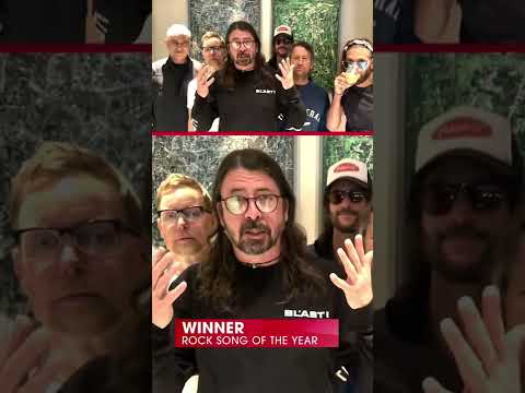 Foo Fighters Acceptance Speech – Rock Song of the Year 2022 iHeartRadio Music Awards