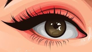 How to draw realistic eye | Adobe Illustrator |eye drawing