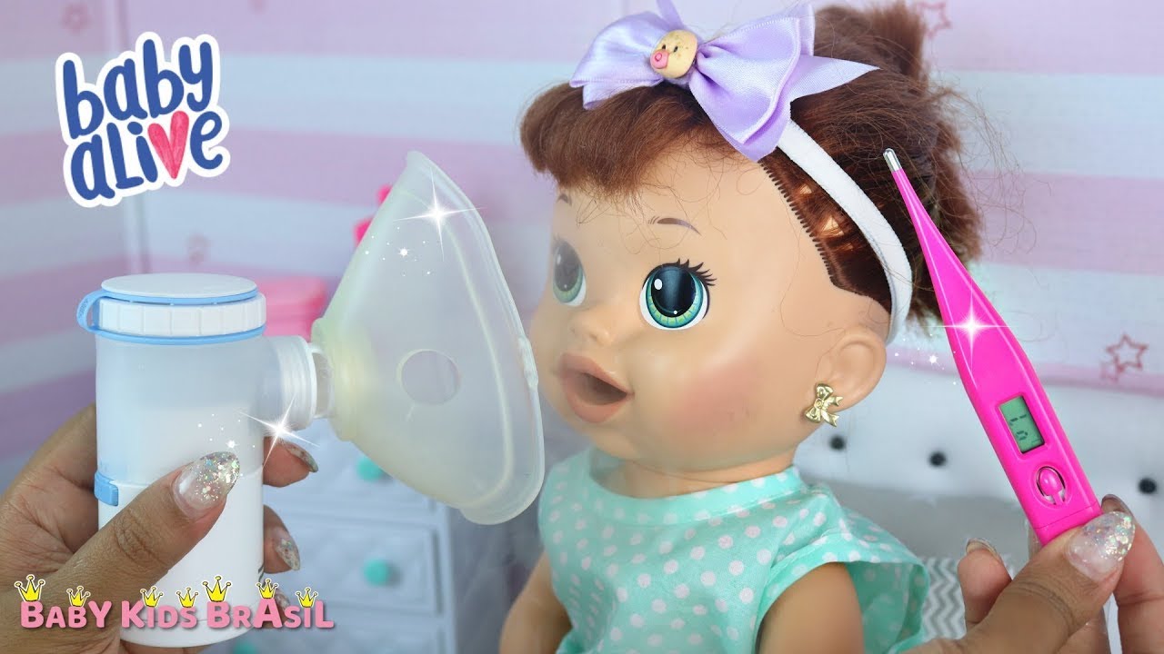 Sara Comilona Fica Dodoi Boneca Baby Alive - YouTube