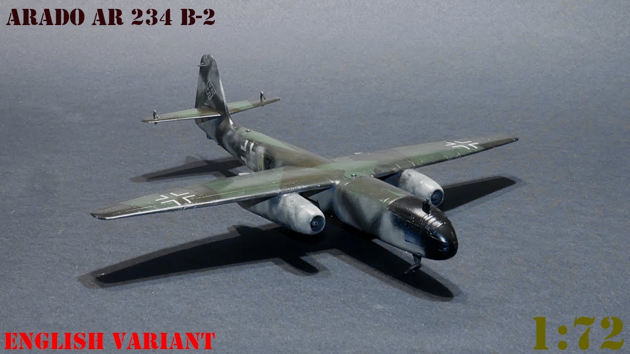 Episode 245. Arado Ar 234 B-2. Part 5. Decals And More. - YouTube