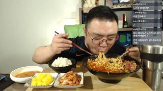 먹방 레시피 당신이 무조건 먹어봐야할 베이컨참깨라면 Mukbang,Eatingshow