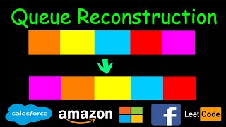 Queue Reconstruction by Height | Leetcode #406