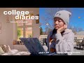 College VLOG ☕️ productive day in my life as a UVA student, 5am morning, starbucks barista, studying