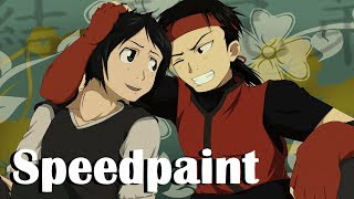 【SPEEDPAINT】  Brothers │Fullmetal Alchemist OCs