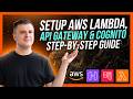 How to Setup an AWS Lambda Function with API Gateway and Cognito