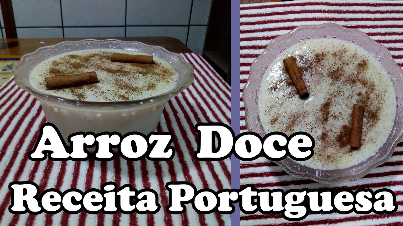 Como Fazer Um Arroz Doce ( Receita Portuguesa) - YouTube