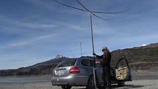 How & Why I Set Up My 11m.Band MOXON Wire Antenna || From The Boot Of The JAG D-X-Type To Sky!!!