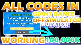 Code Roblox Giant Dance Off Simulator 2019 Get Robux M
