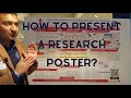 Effective Poster Presentation | How to present a research poster?| Dr. Ahmad Bukhari