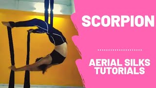 Aerial silks Tutorial - Scorpion