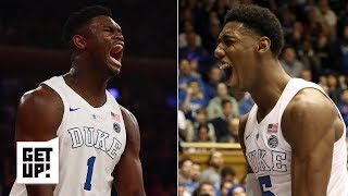 RJ Barrett or Zion Williamson, who is the No. 1 pick in the 2019 NBA draft? | Ge
