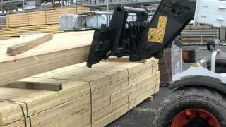 Bobcat Hydraulic Pallet Fork Attachment | Bobcat Equipment