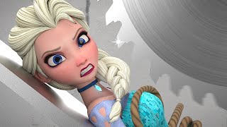 Elsa Frozen - Most Dangerous Trap!