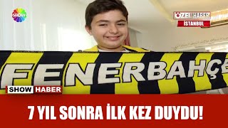 Duyduğu ilk söz 'Fenerbahçe' oldu!