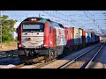 Ferrocarril español / Trenes de viajeros y mercancías por Pinto y Getafe #renfe #mercancias