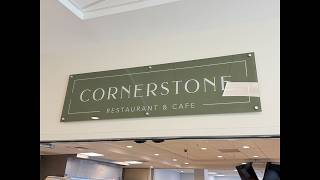 Best kept secret, Cornerstone Restaurant & Cafe is a must-try spot found at a local hospital