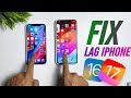 How To Fix Lag in iPhone | iPhone Lag Problem | iPhone Lag Problem iOS 17 | Fix Lag in iPhone |