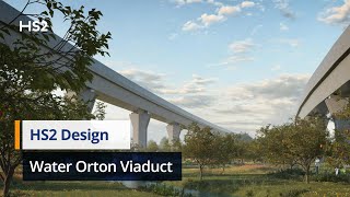 Design of HS2’s viaducts at Water Orton in Warwickshire revealed, February 2021