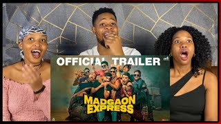 Madgaon Express Official Trailer REACTION!| Divyenndu | Pratik Gandhi | Avinash Tiwary | Nora Fatehi