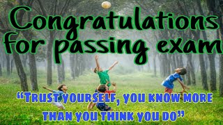 Congratulations for passing Exam | 3i Knowledge |