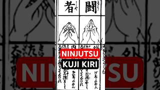 Why The NINJA used Kuji Kiri: NINJUTSU Hand Seals #Shorts