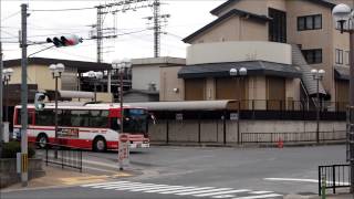 【京阪バス】 伏見港公園を発車する6系統 山科営業所 A-1956