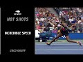 How Quick Is Coco Gauff?! | 2022 US Open