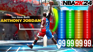 This "ANTHONY JORDAN" Build is GAMEBREAKING in NBA 2K24..