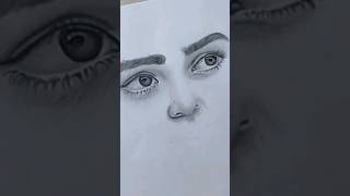 How to draw a  female face eyes nose for beginners #tutorial #drawing  #eyes