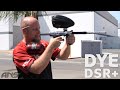 DYE DSR+ Paintball Gun -  Shooting