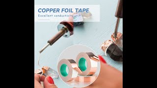 Copper Foil Tape for EMI Shielding,Electrical Repairs-Enhance Stability