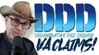 Can you claim VA disability for degenerative discs?