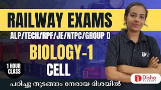 Biology for Railway Exams Biology 1 Cell Railway Class Series RRB ALP NTPC Group D JE #railway