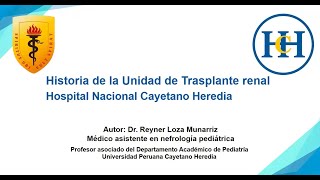 Historia de la unidad de trasplante renal